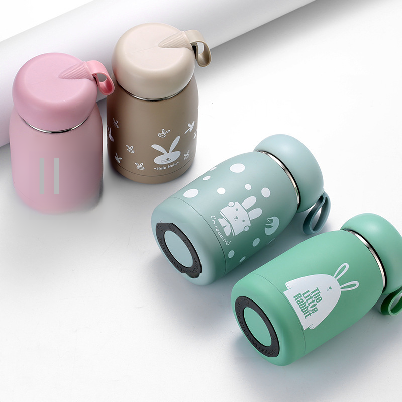 Cute Large Belly Stainless Steel Insulated Mug