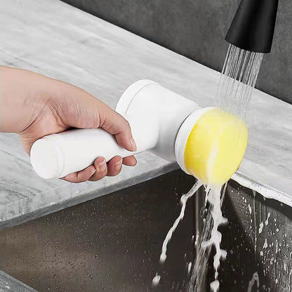 5-in-1 Electric Cleaning Brush for Kitchen & Bathroom